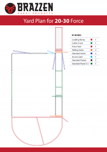 Brazzen Yard Plan 20-30 Force Cattle