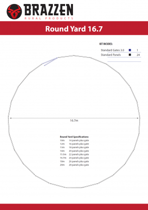 Brazzen Yard Plan Round 16.7 Horses