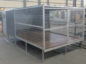 DCR Raised Dog Cage