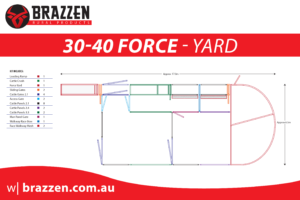 Brazzen Yard Plan 30-40 Cattle Force